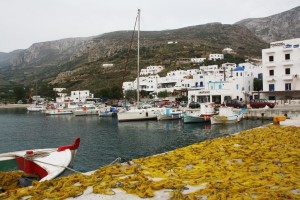 Amorgos Island Aigialis Port Greece