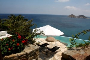 Mykonos Luxury Villa Terrace