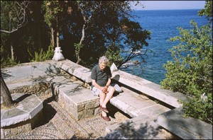 Patrick Leigh Fermor in a Peloponnese Villa