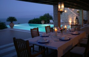 Luxury Dinner in a Greek Villa