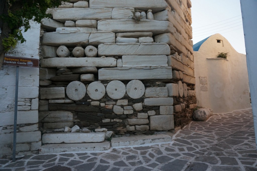 Frankish medieval masonry in Paros - Parikia