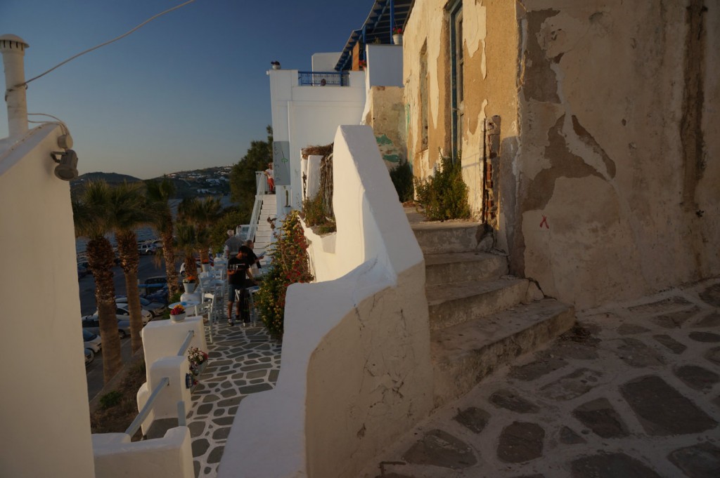 Picturesque Parikia in Paros