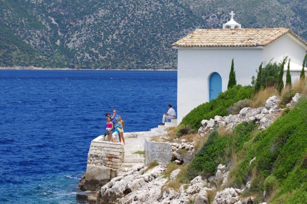 Small Church by the Sea in Ithaca - Greece